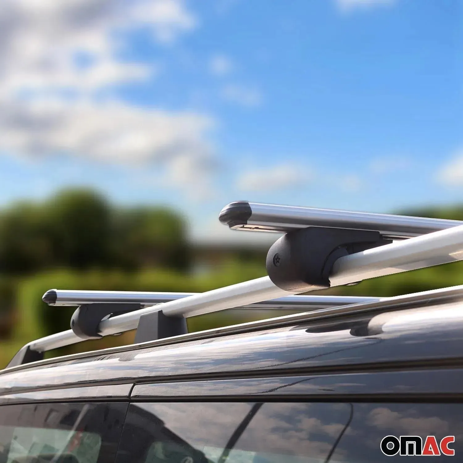 2000-2006 BMW 3 Series E46 Touring Roof Rack Cross Bars Silver