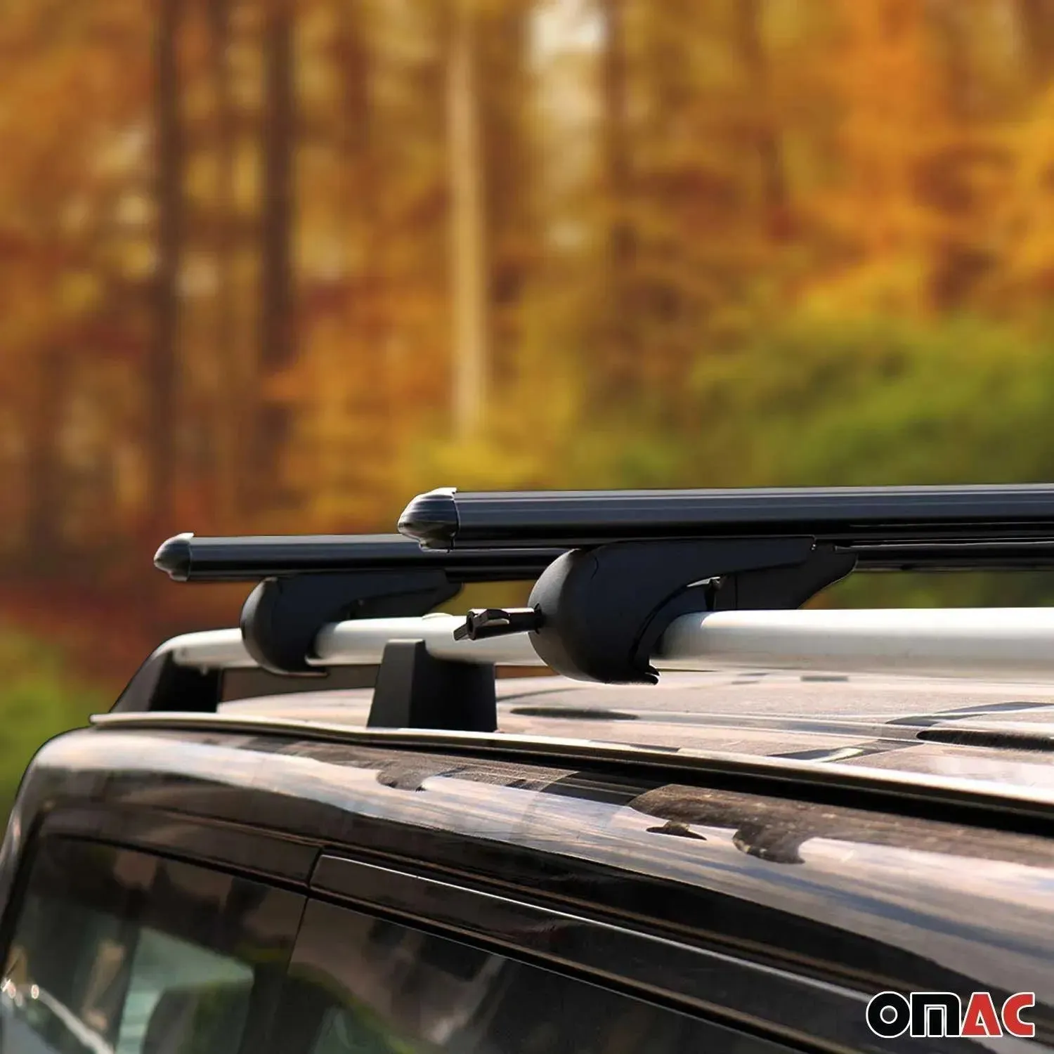 2000-2006 BMW X5 E53 Roof Rack Cross Bars Black