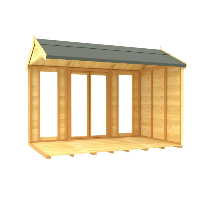 7ft x 10ft Apex Summer House (Full Height Window)