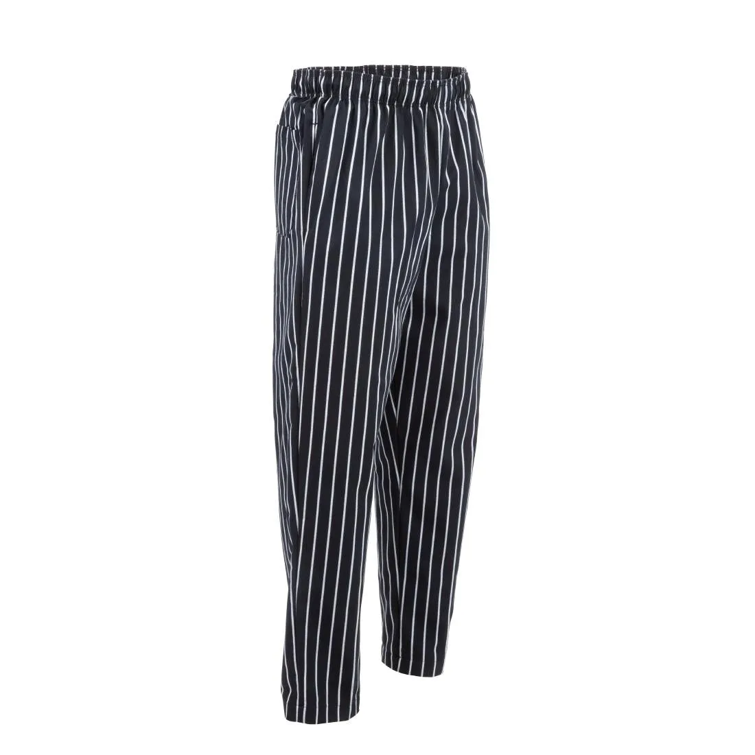 A940-4XL Chef Works Designer Baggy Pant Chalk Stripe 4XL