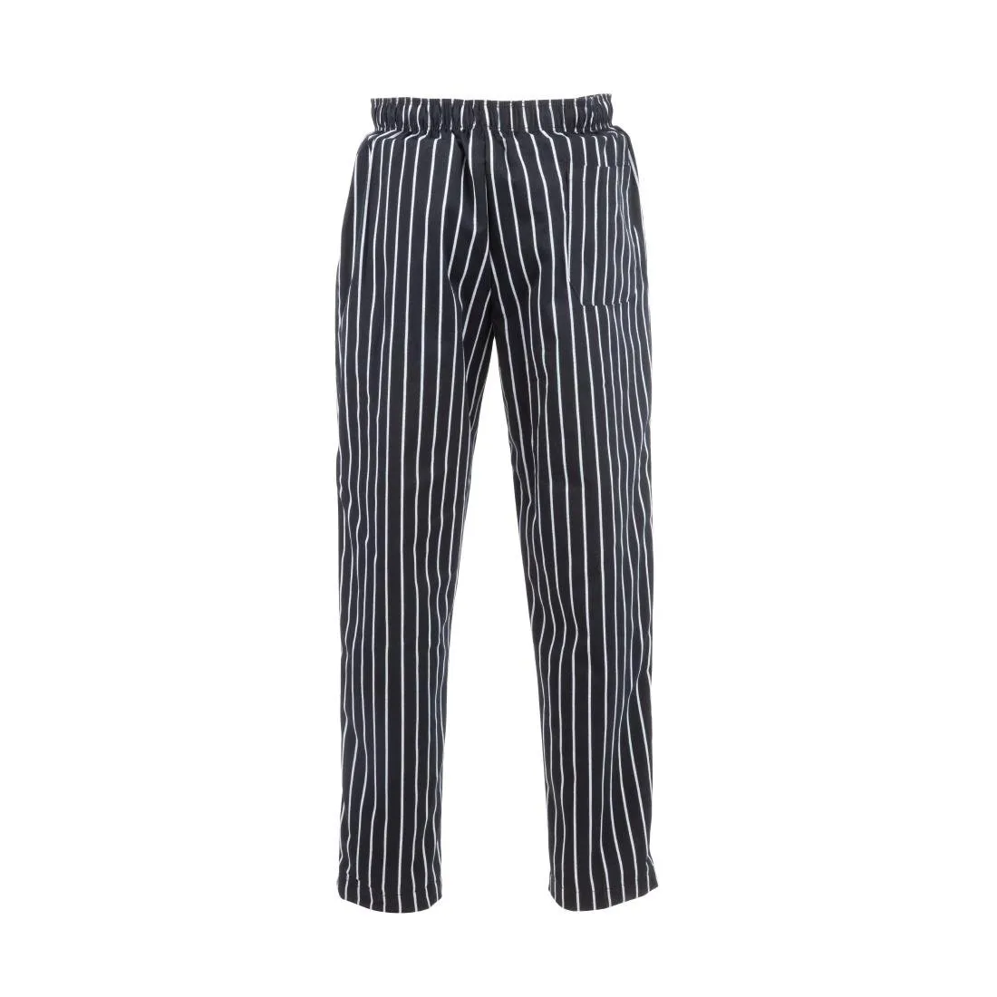 A940-4XL Chef Works Designer Baggy Pant Chalk Stripe 4XL