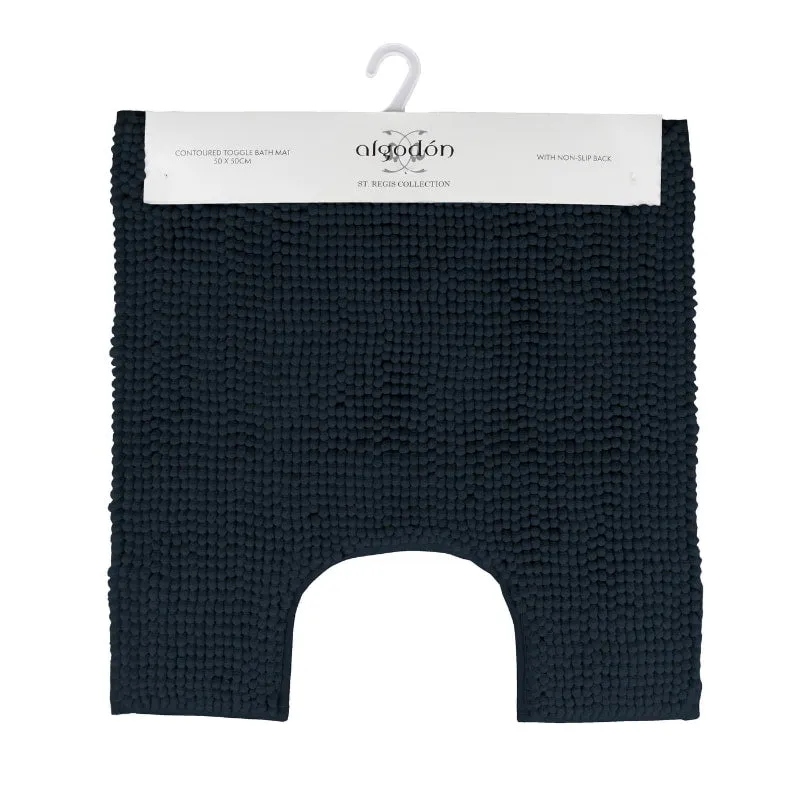 Algodon Toggle Contoured Bath Mat