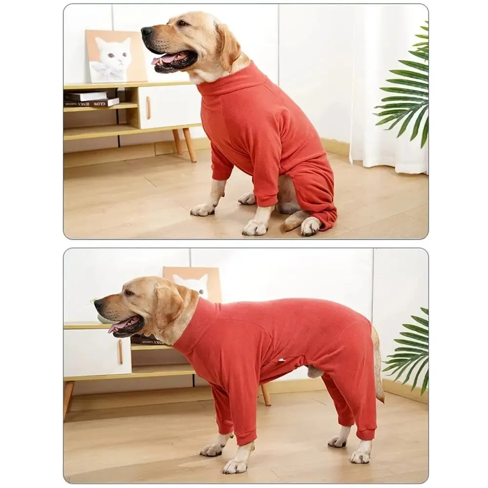 AnniePaw NurtureElite Four-Legged Dogs Recovery Suit: Anti-Licking Comfort