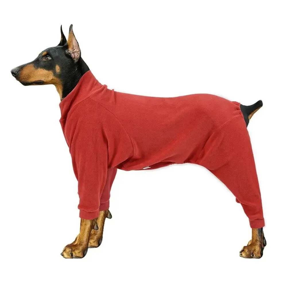 AnniePaw NurtureElite Four-Legged Dogs Recovery Suit: Anti-Licking Comfort