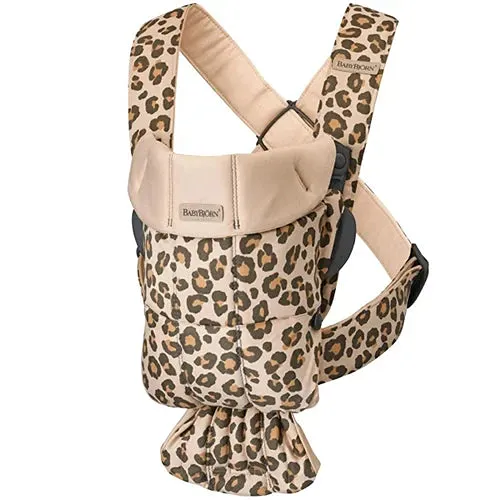 Baby Carrier Cotton Mini - Beige Leopard