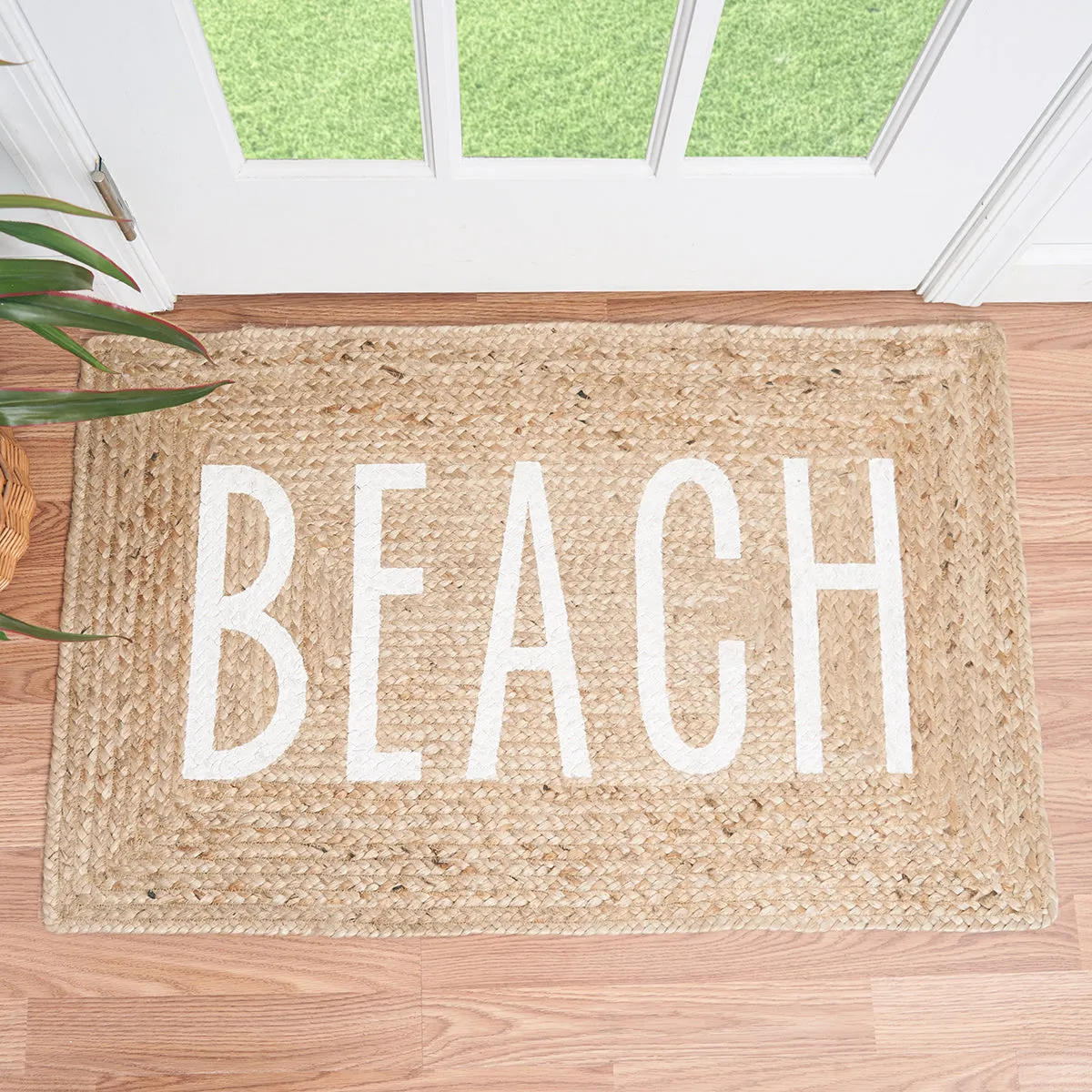 Beach Jute Braided Rug