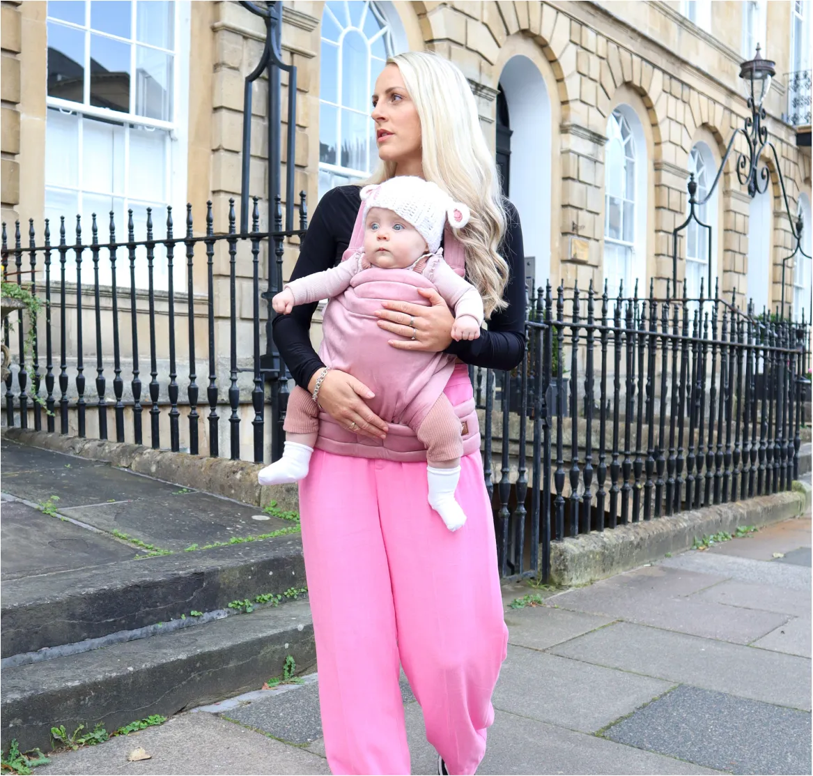 Bizzi Growin NOMAD™️ Baby Carrier - Cinder Rose