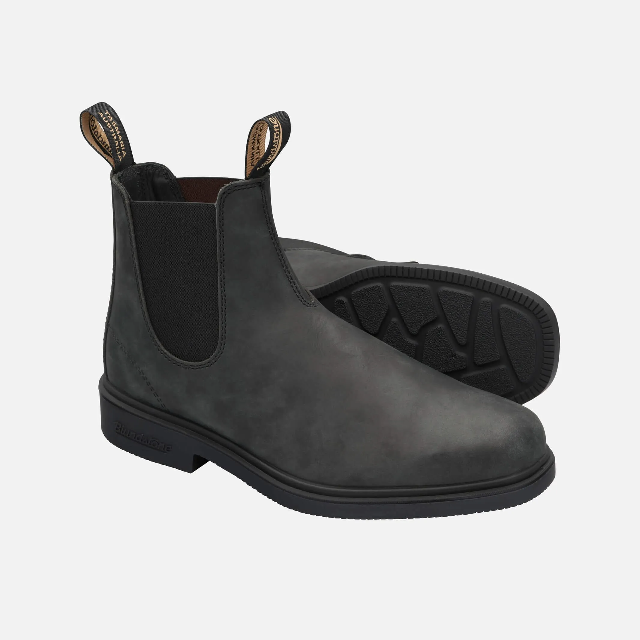 Blundstone Rustic Black Dress Chelsea Boot