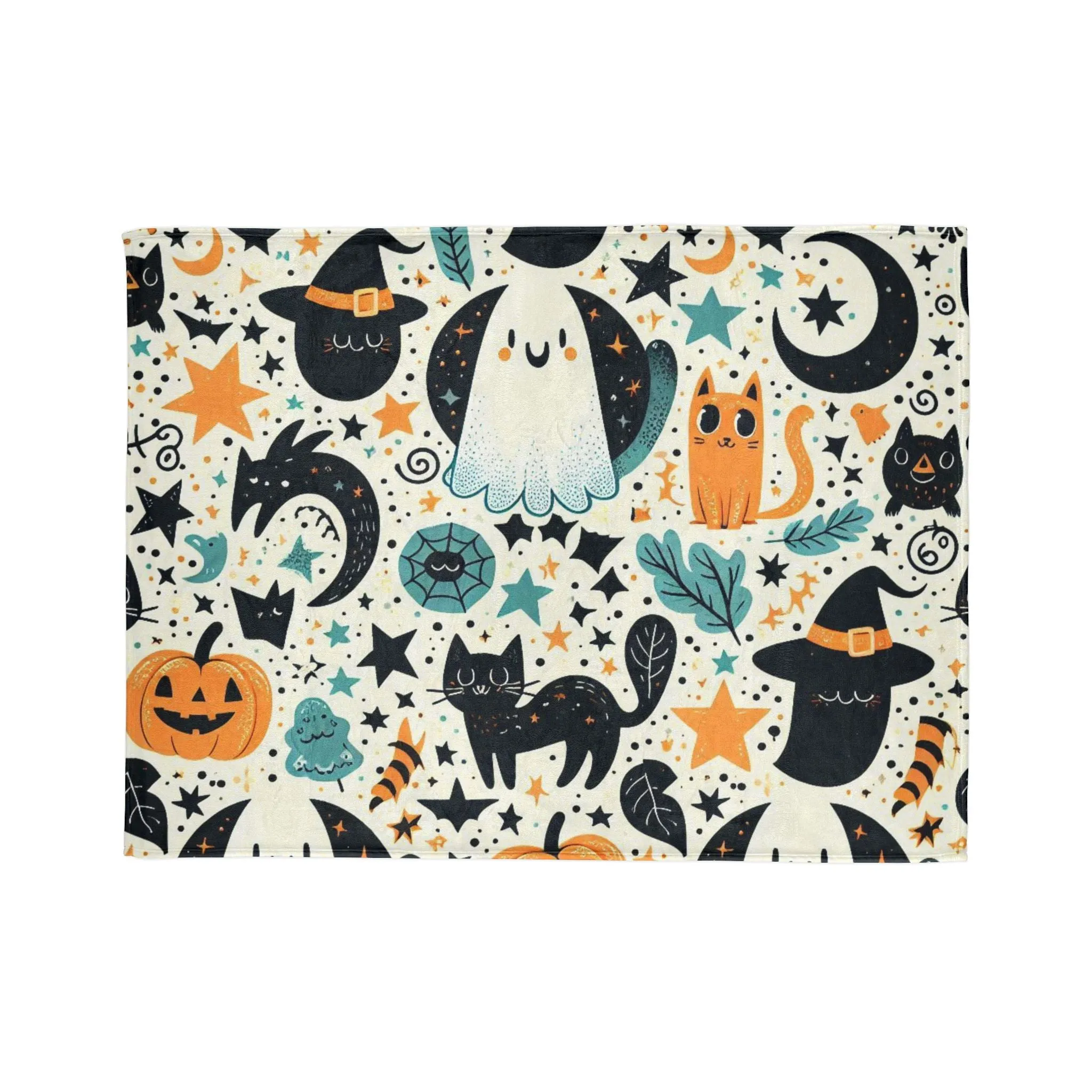 Boo Halloween - Soft Polyester Blanket