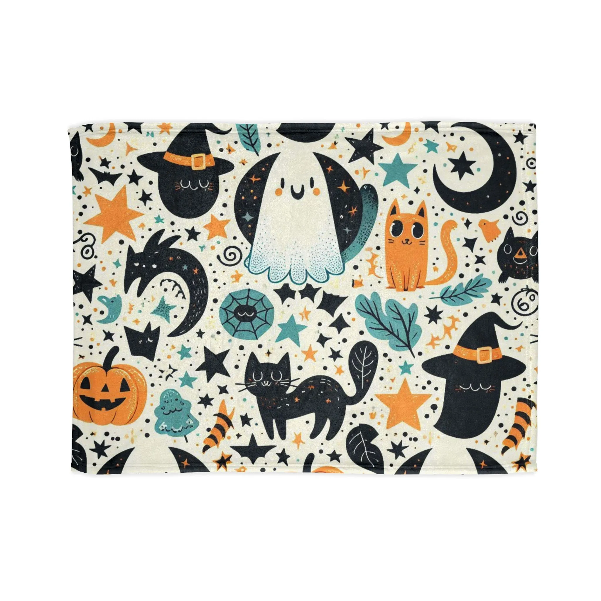 Boo Halloween - Soft Polyester Blanket