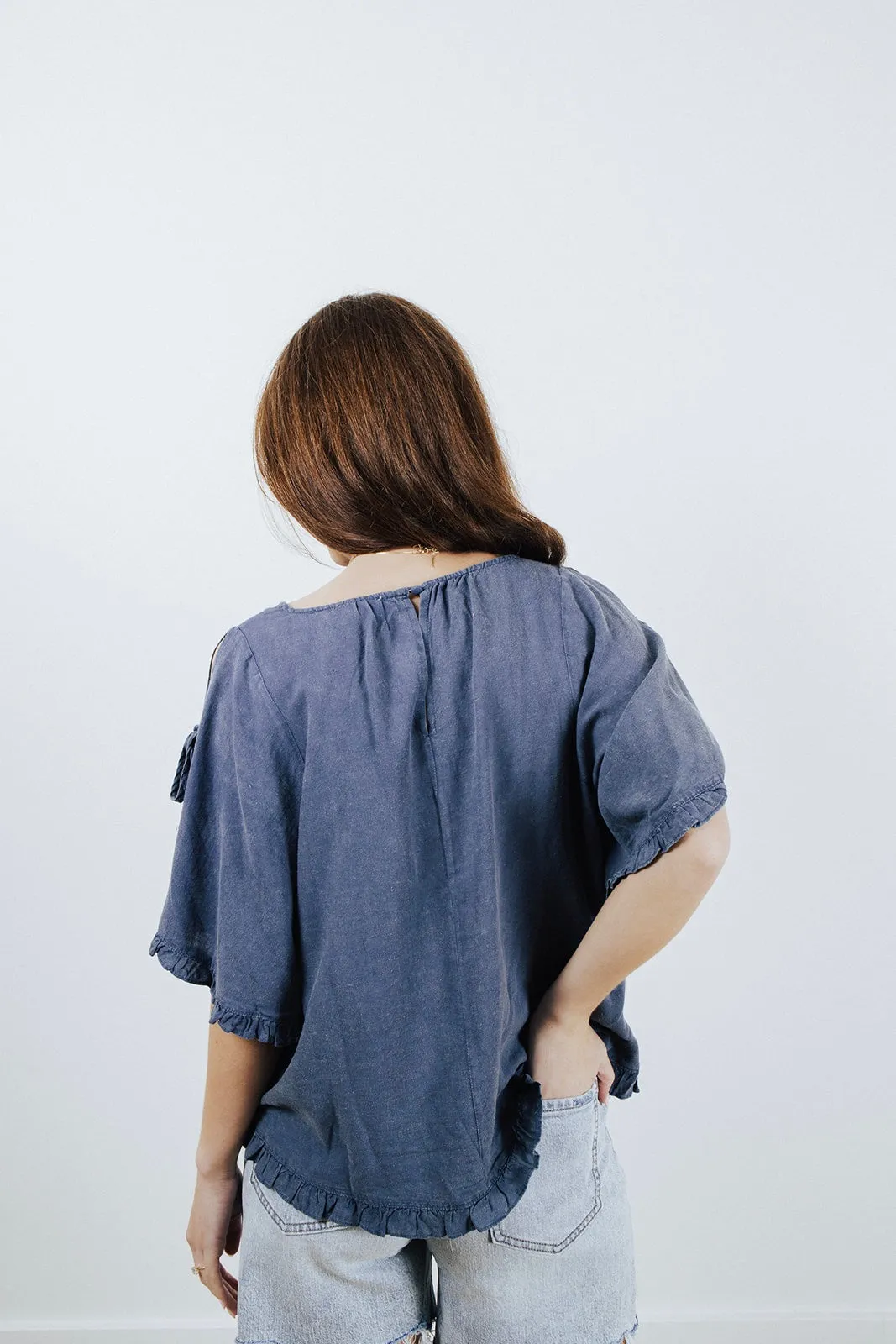 Bronx Ruffle Blouse