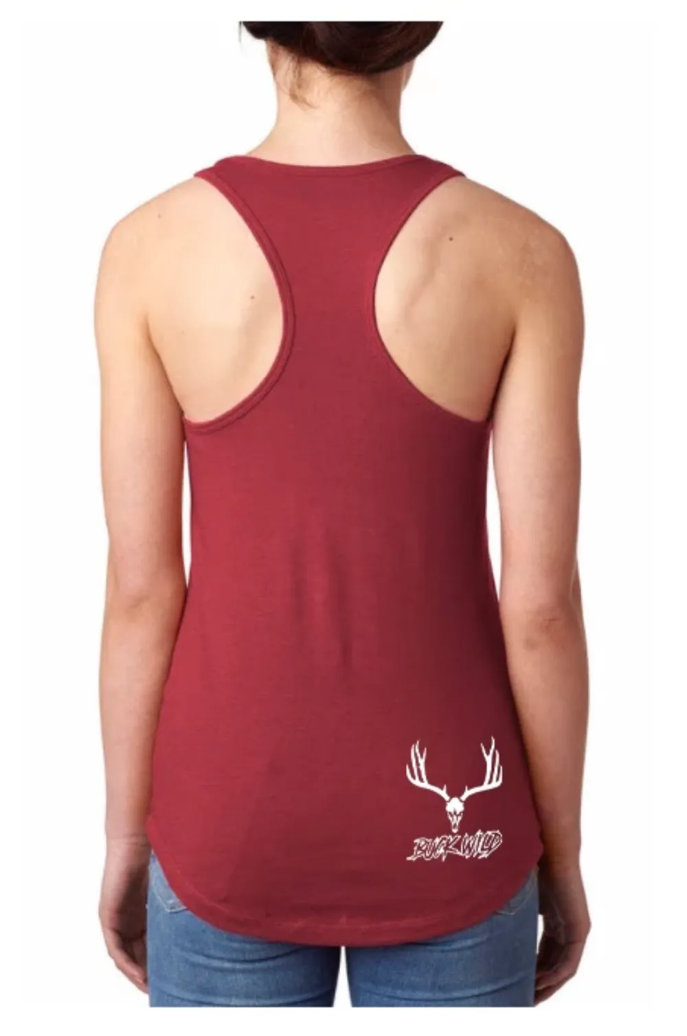 Buckwild Racer Back Tank Top (assorted colors)