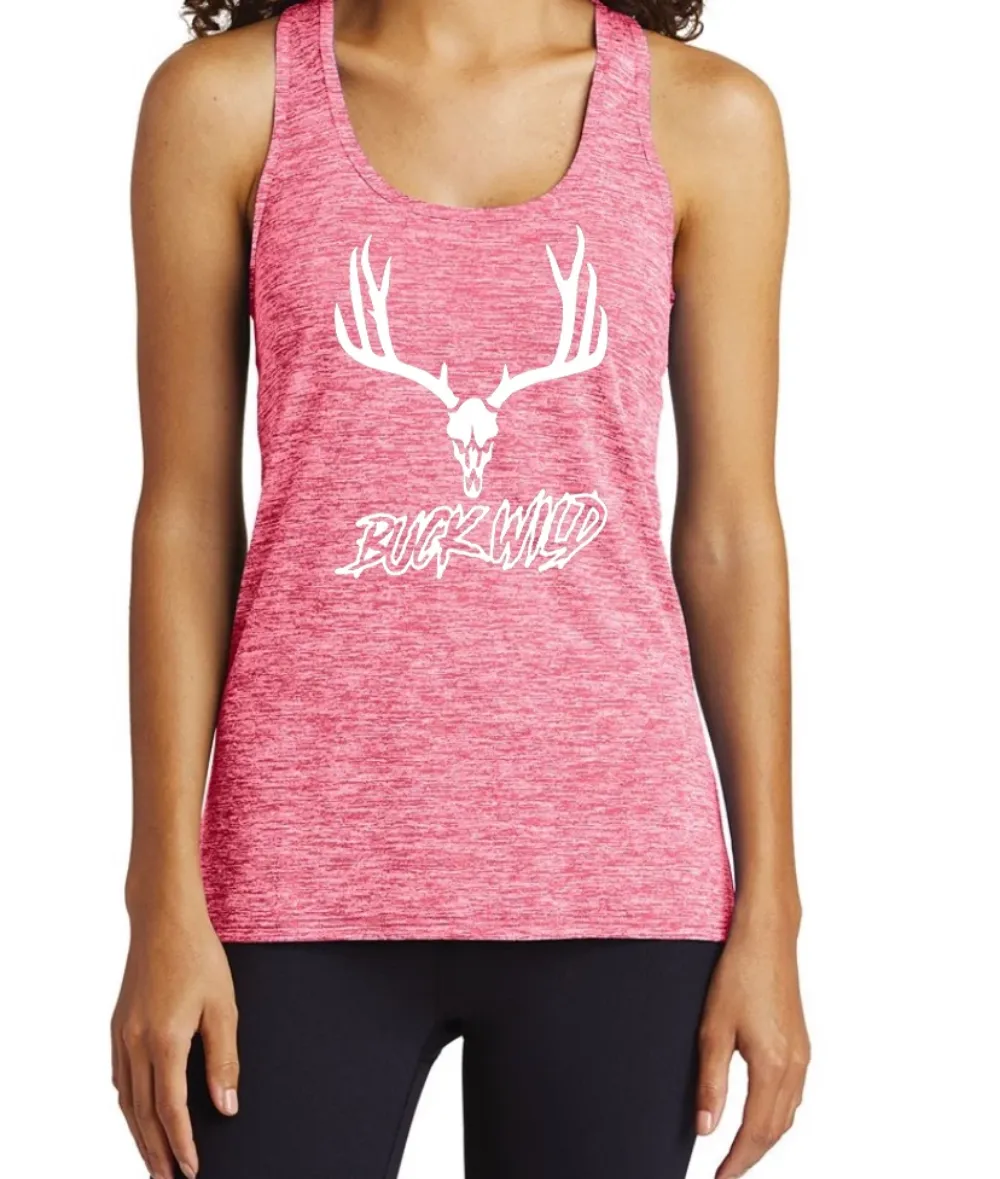 Buckwild Racer Back Tank Top (assorted colors)