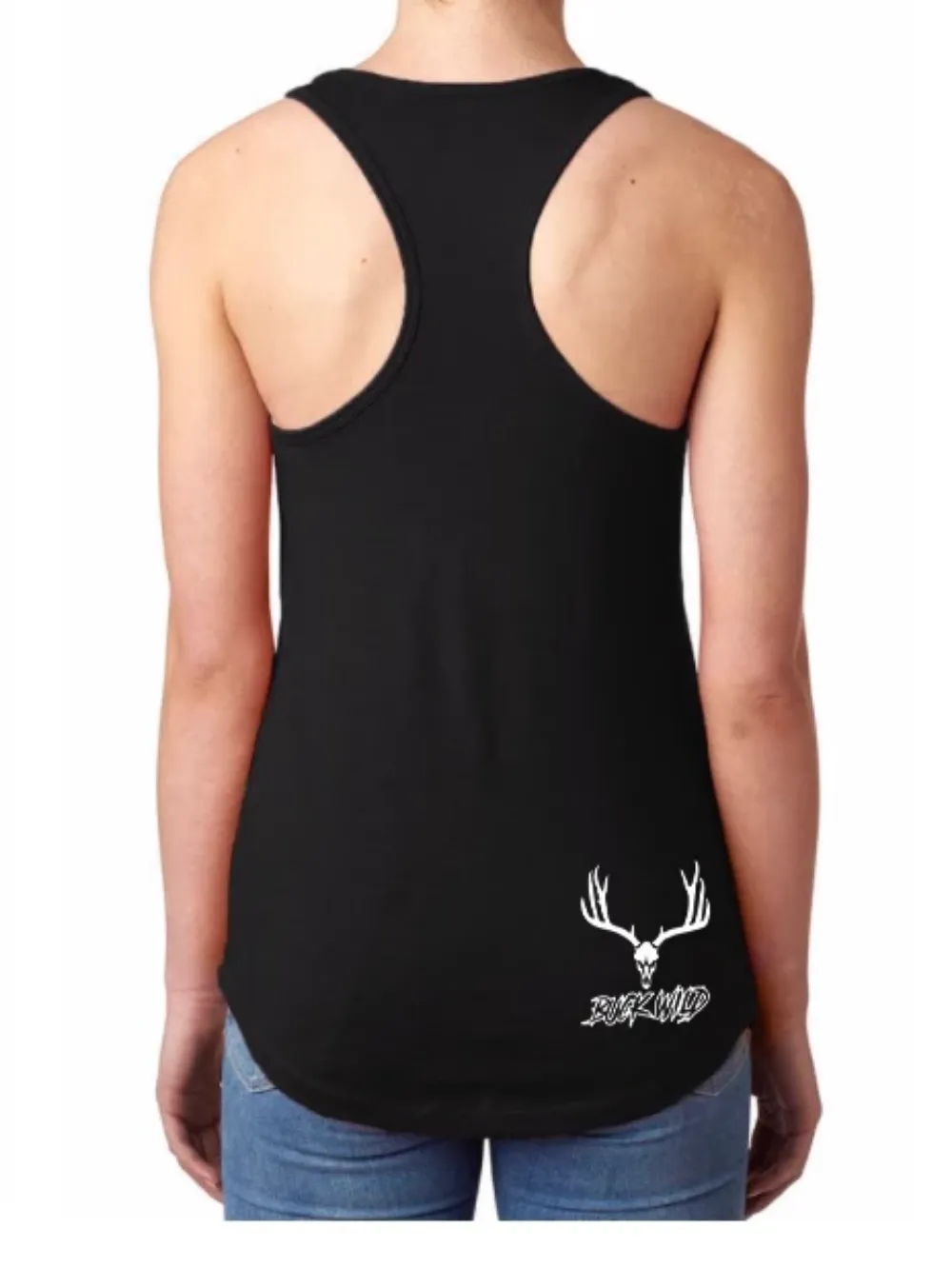 Buckwild Racer Back Tank Top (assorted colors)