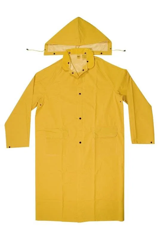 Coat Trench Heavywt 2pc Large