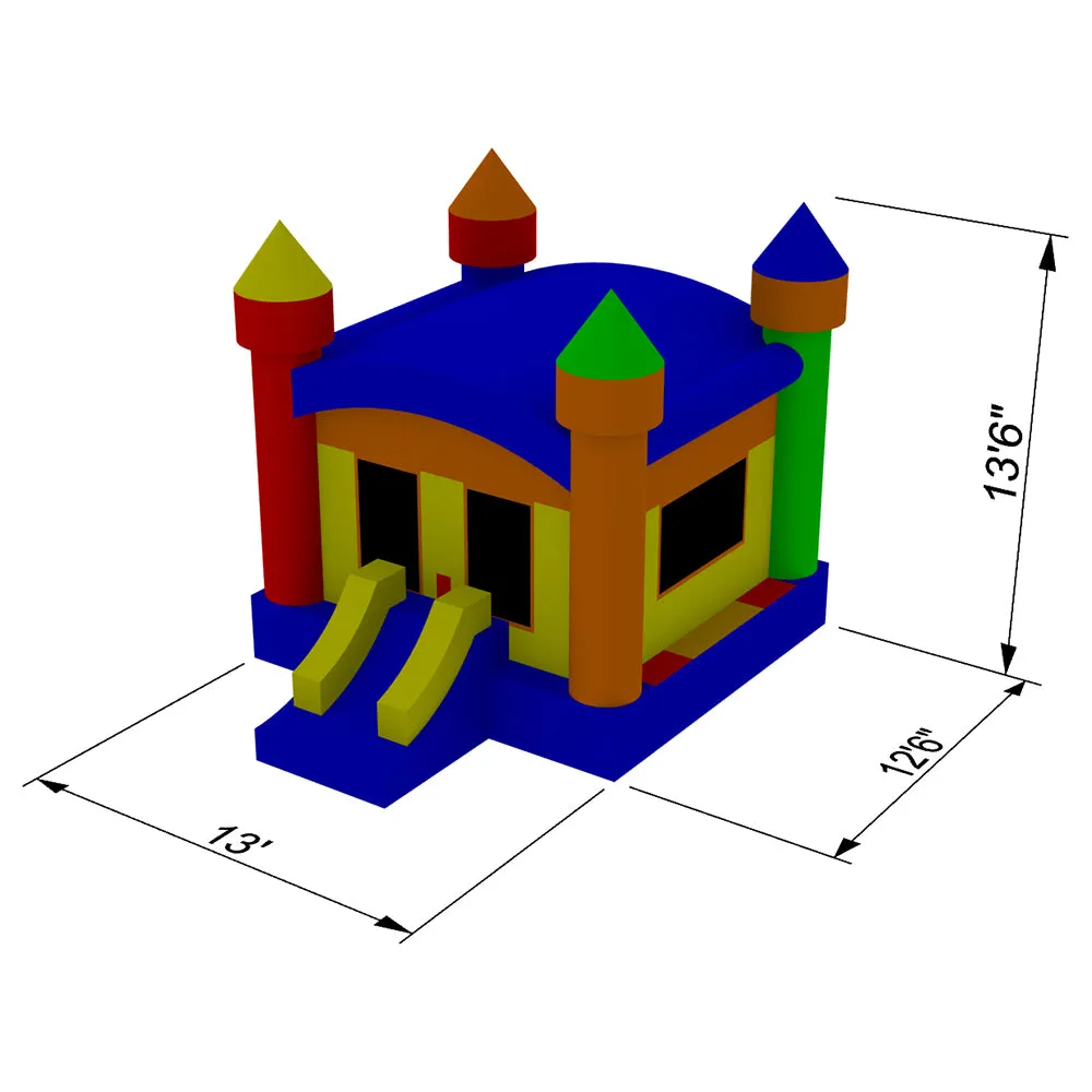 Commercial Castle Bounce House  by Cloud 9