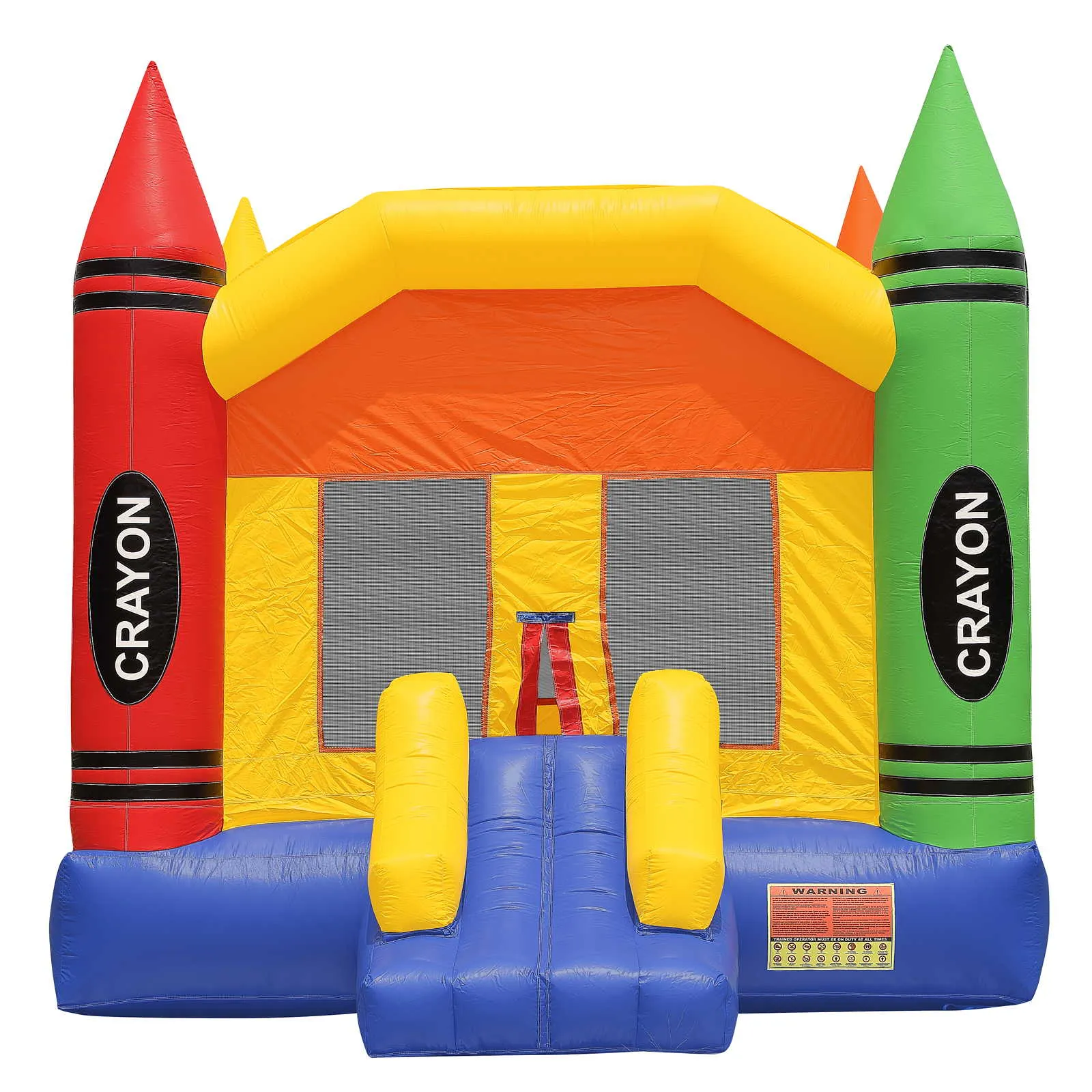 Commercial Crayon Castle Bounce House by Inflatable HQ