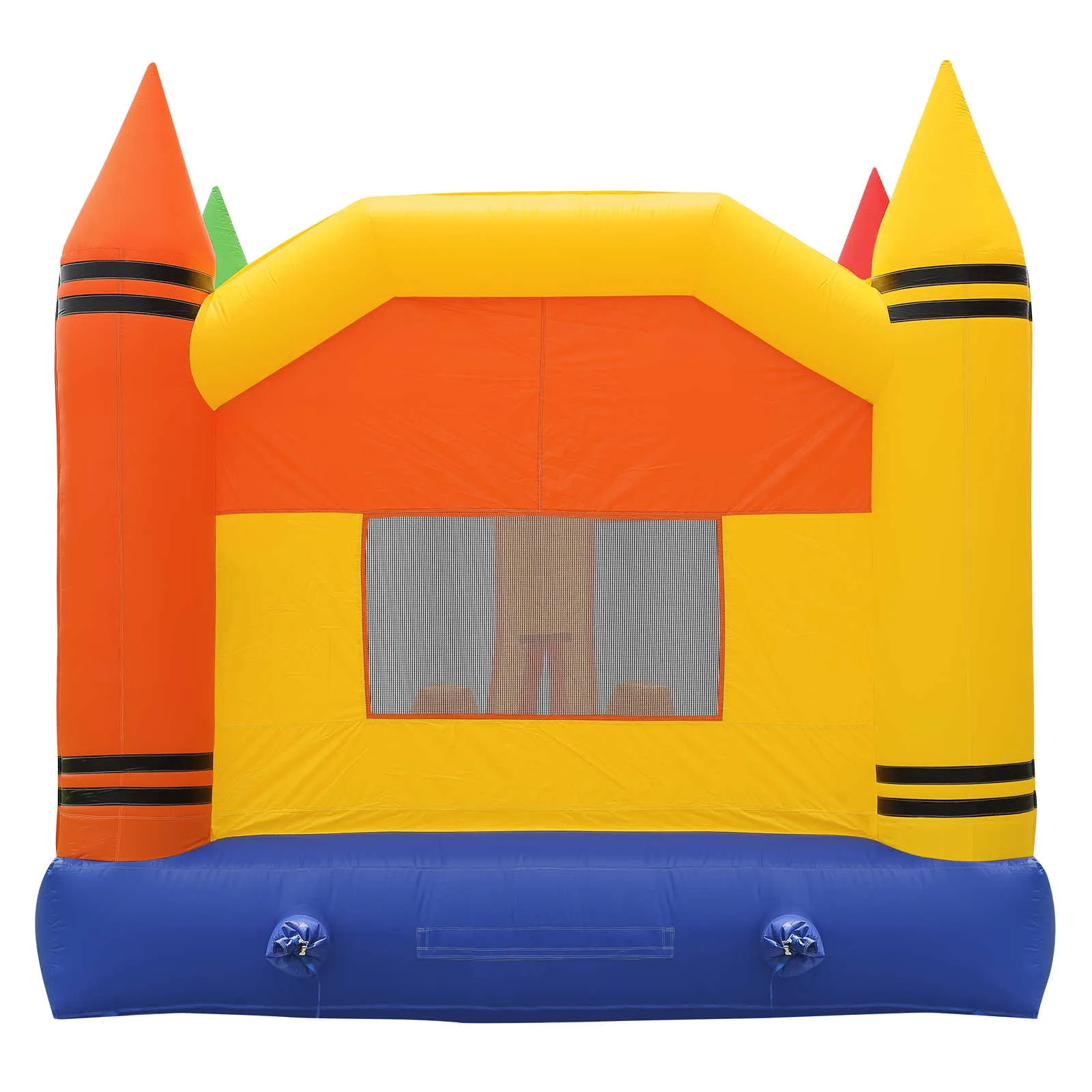 Commercial Crayon Castle Bounce House by Inflatable HQ