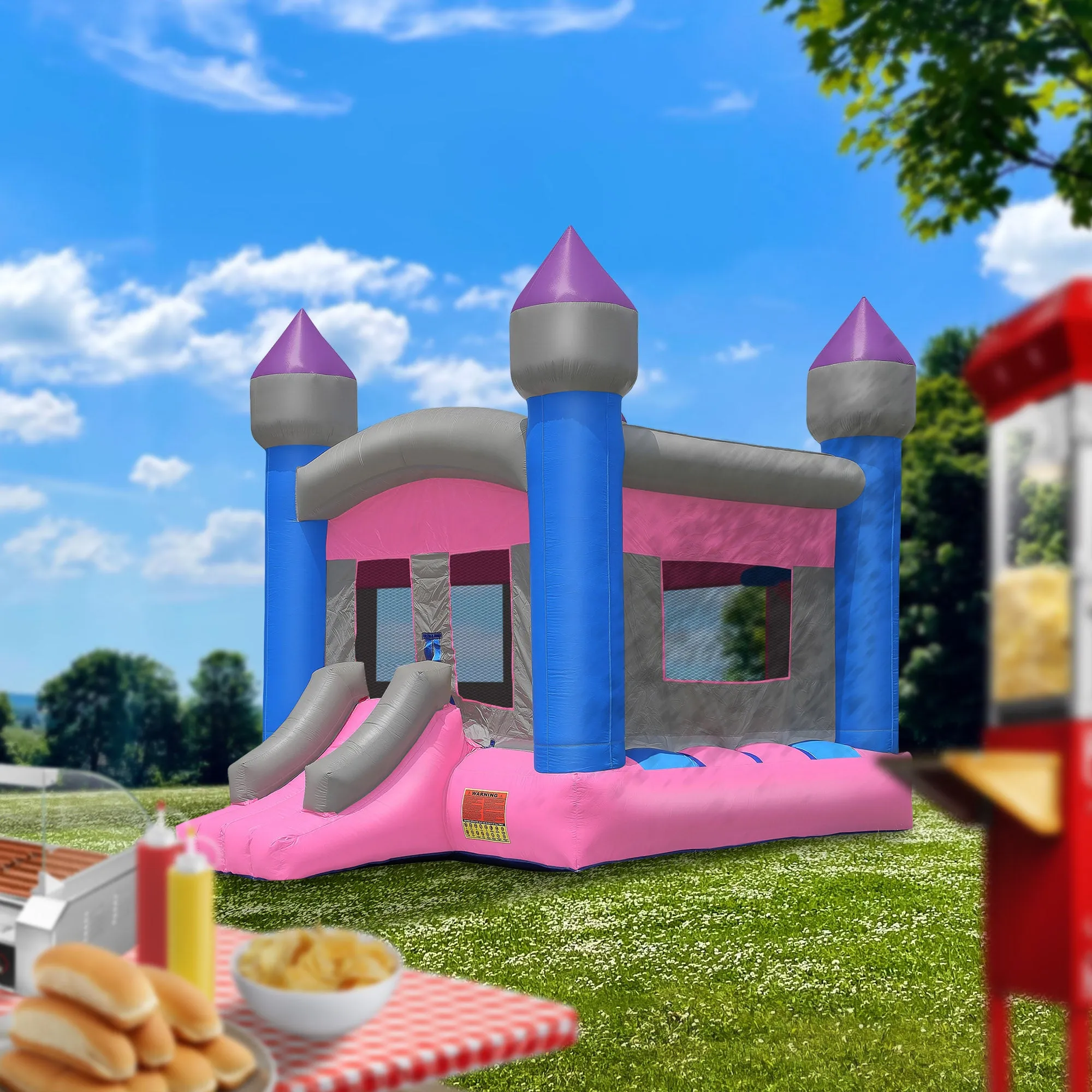 Commercial Princess Castle Bounce House by Cloud 9