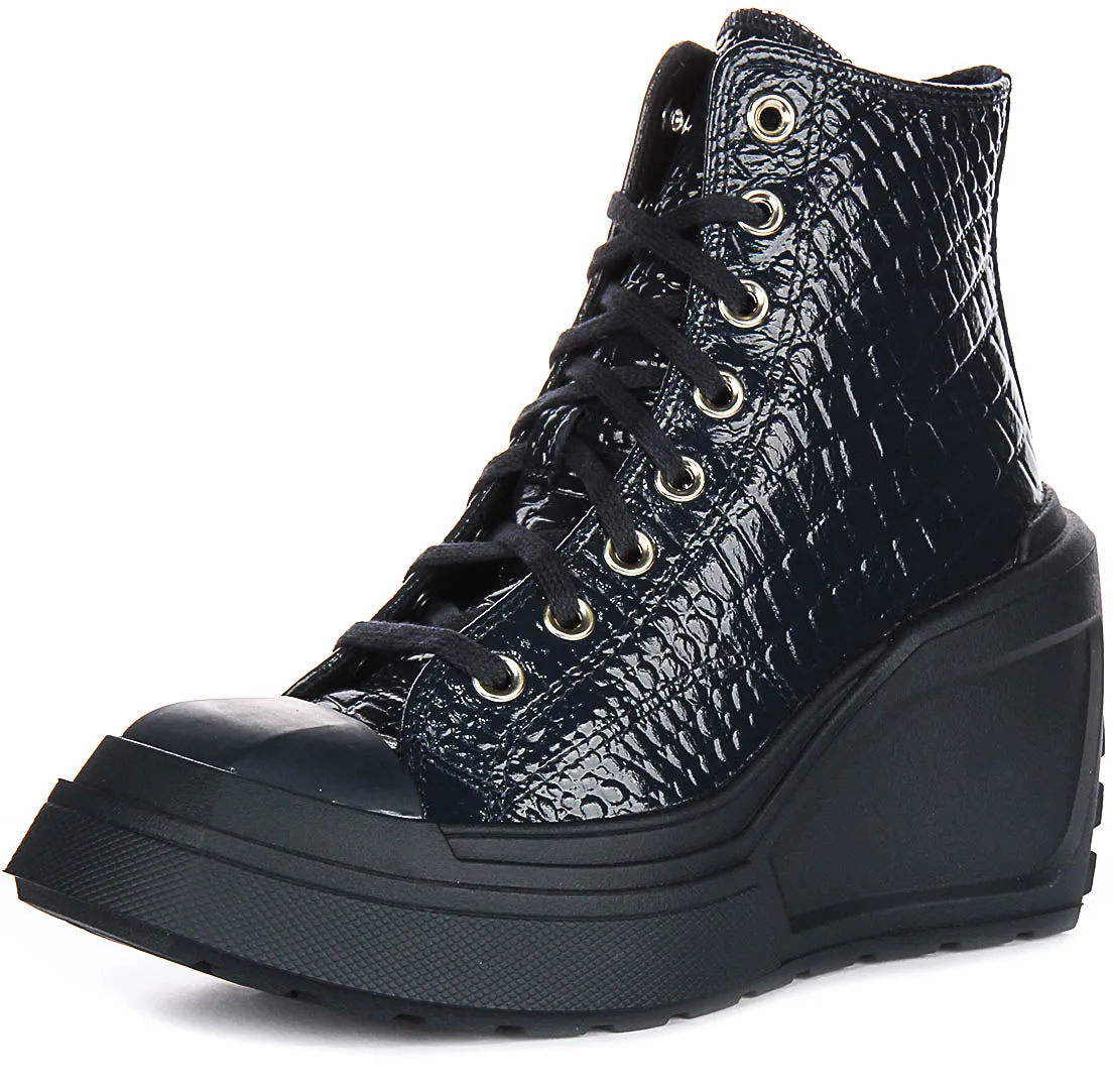 Converse Chuck 70 De Luxe Heel A10037C In Navy