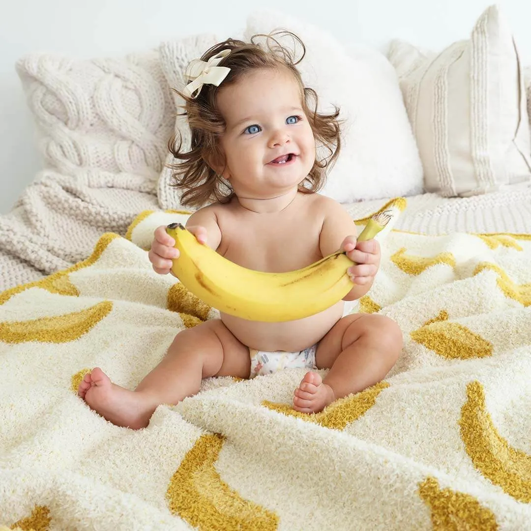 CuddleLane™ Luxe Blankets | Banana