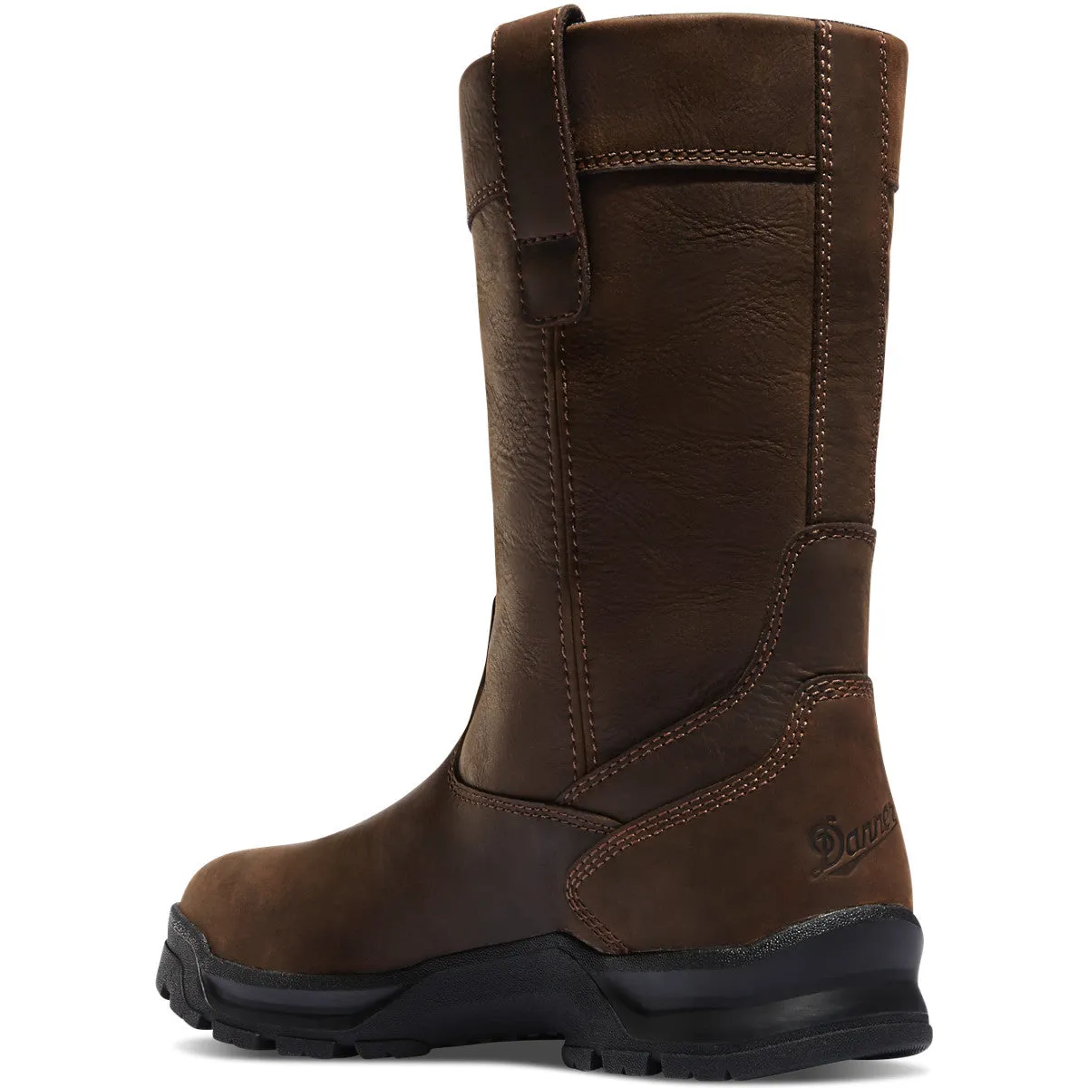 Danner Men`s Boots #12453 | Crafter Wellington 11" Brown  | Oil & Slip Resistant Boots | Electrical Hazard Boot Leather