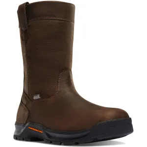 Danner Men`s Boots #12453 | Crafter Wellington 11" Brown  | Oil & Slip Resistant Boots | Electrical Hazard Boot Leather