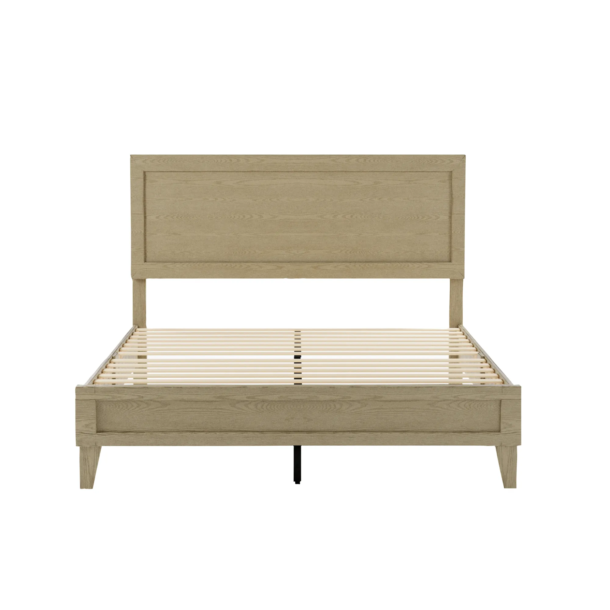 Delta Wood Platform Bed Frame with Headboard