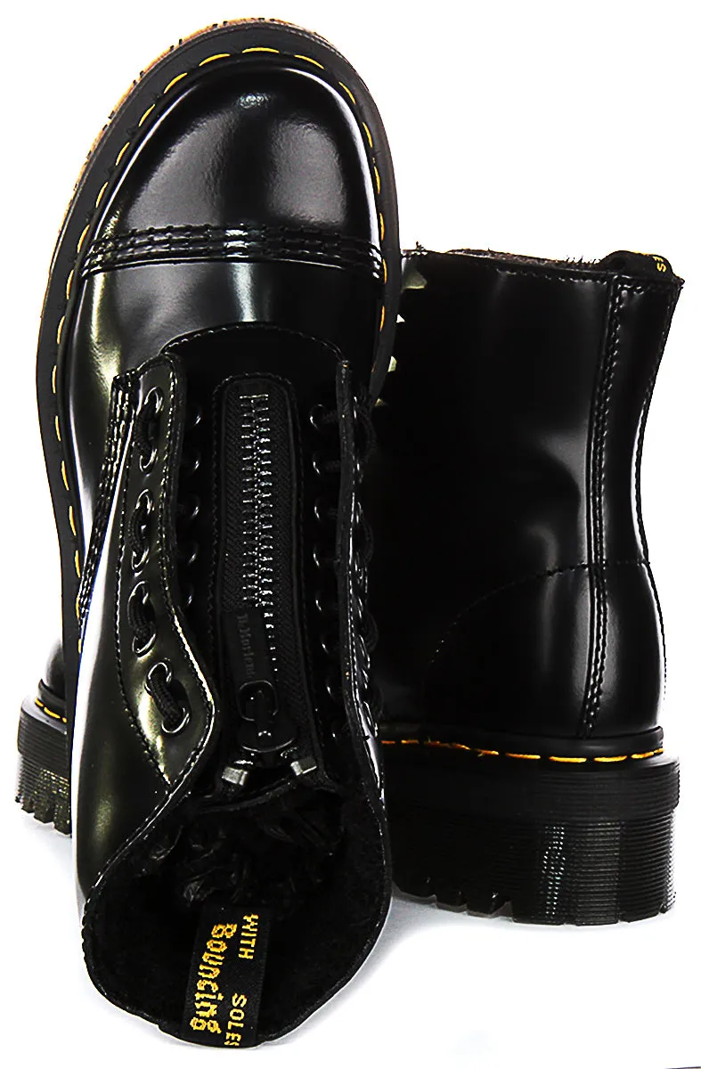 Dr Martens Sinclair Fur Lined In Black For Women