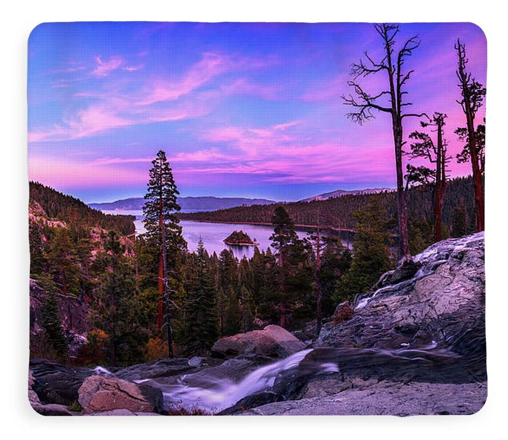 Emerald Bay Dreaming By Brad Scott - Blanket