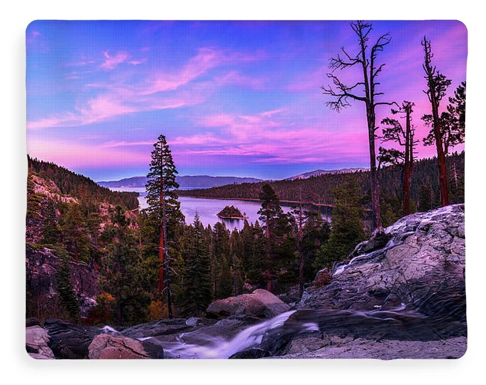 Emerald Bay Dreaming By Brad Scott - Blanket