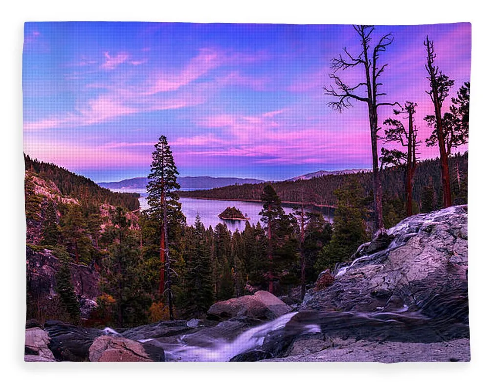 Emerald Bay Dreaming By Brad Scott - Blanket