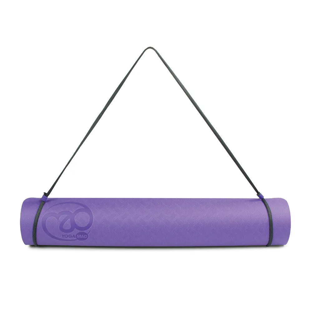 Evolution Yoga Mat 4mm With Carry Strap