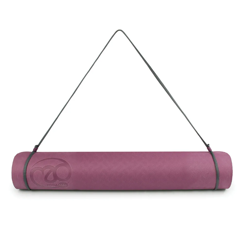 Evolution Yoga Mat 4mm With Carry Strap