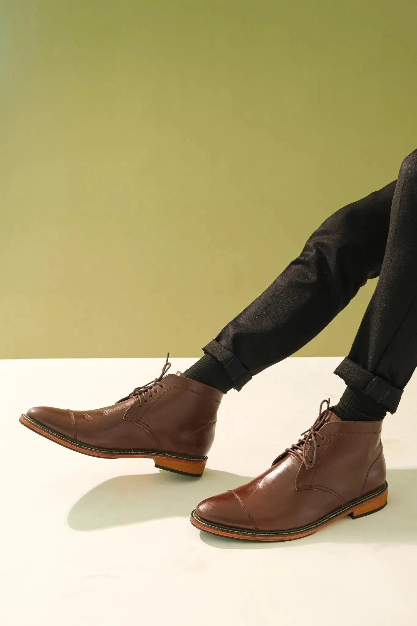 FELIX Chukka Boots - Walnut