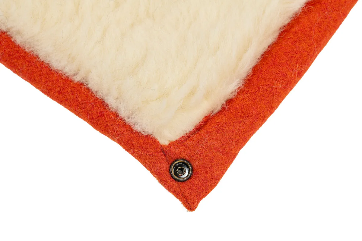 Fire Orange Bespoke Dog Roll Mat