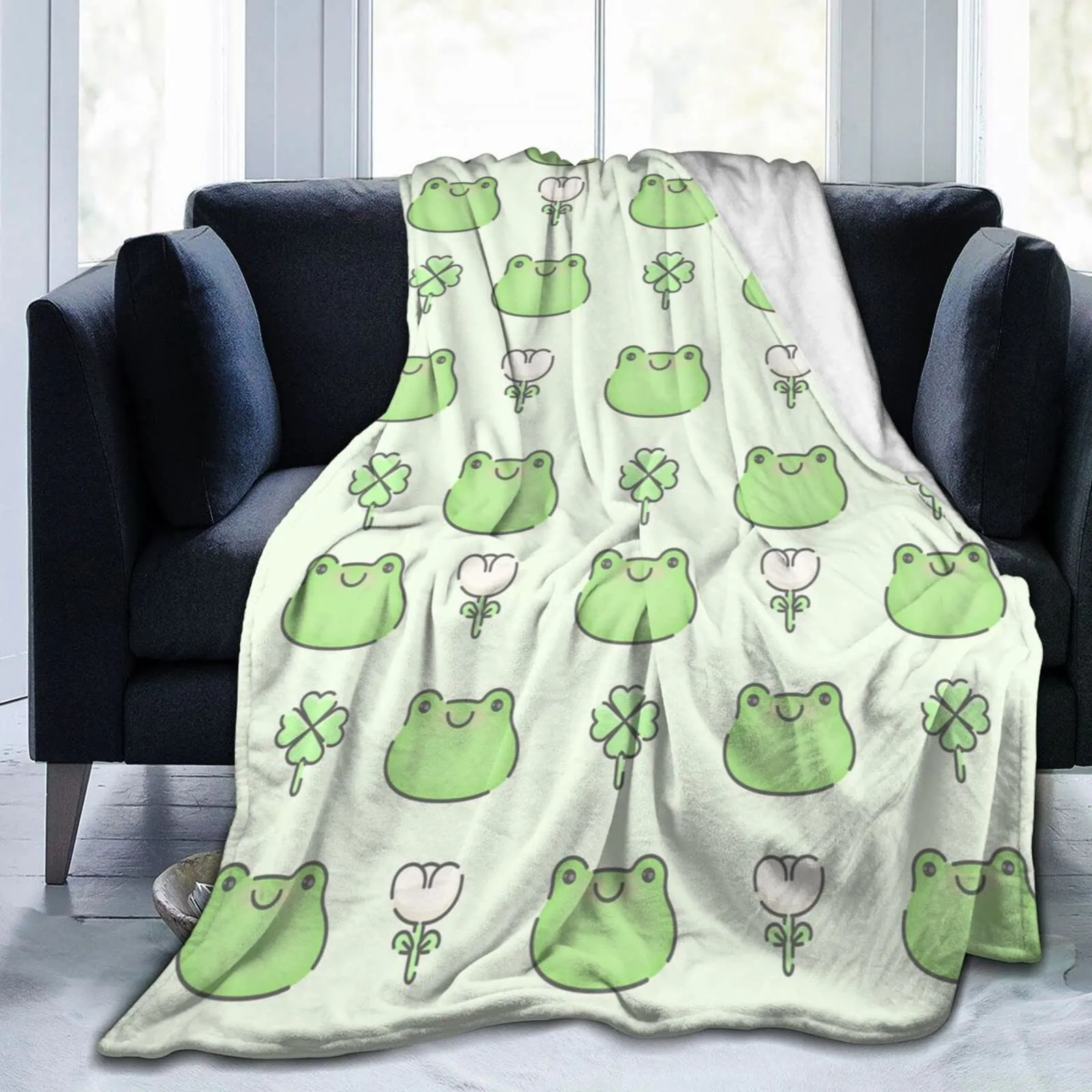 Flannel Frog Blankets