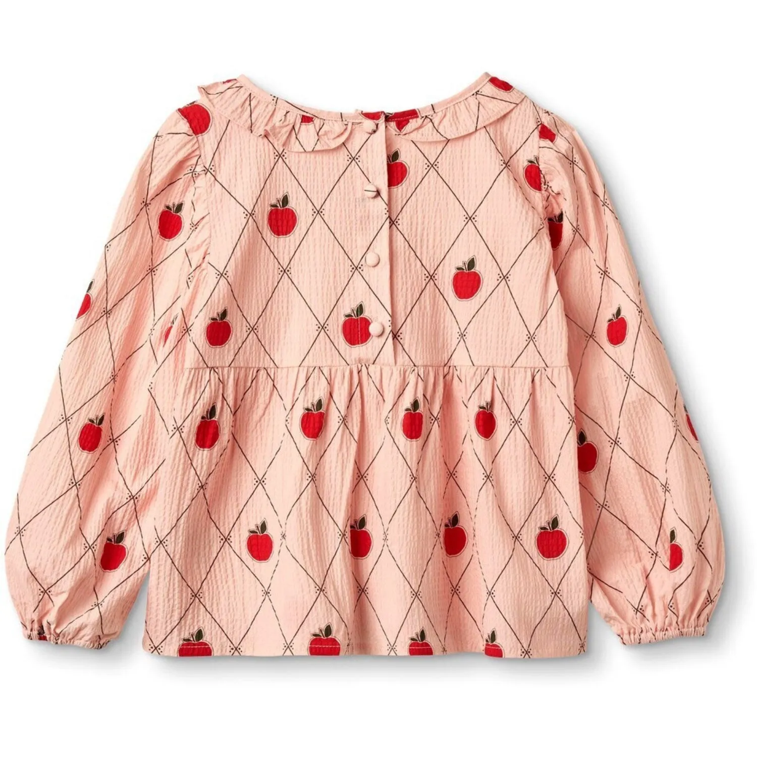 Fliink Peach Whip Aop Apple Ls Tee L/S