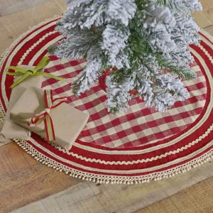 Gretchen Mini Christmas Tree Skirt 21 VHC Brands