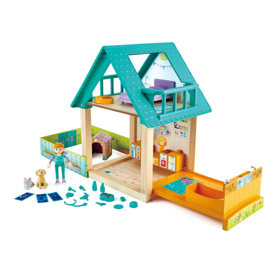 Hape Furry Friend Vet Set