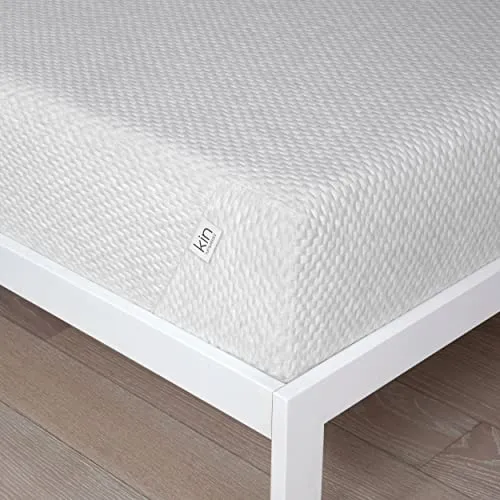 Kin By Tuft & Needle 10-Inch Twin Amazon Exclusive Mattress, Adaptive Foam Bed in a Box, Sleeps Cool and Supportive, CertiPUR-US, 100-Night Sleep Trial, 10-Year Limited Warranty, White