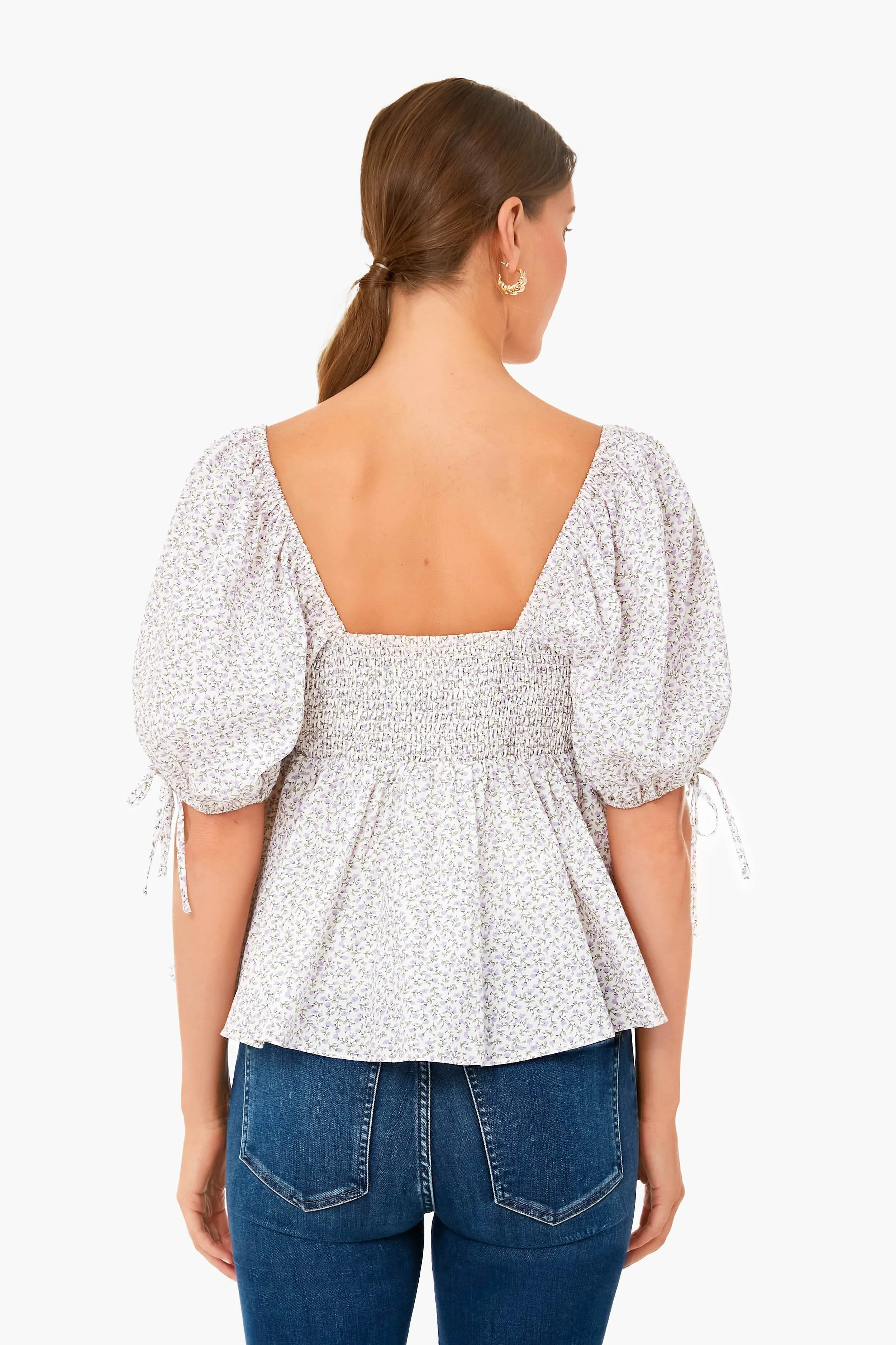 Lavender Society Blouse