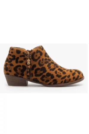 Leopard Ankle Boots