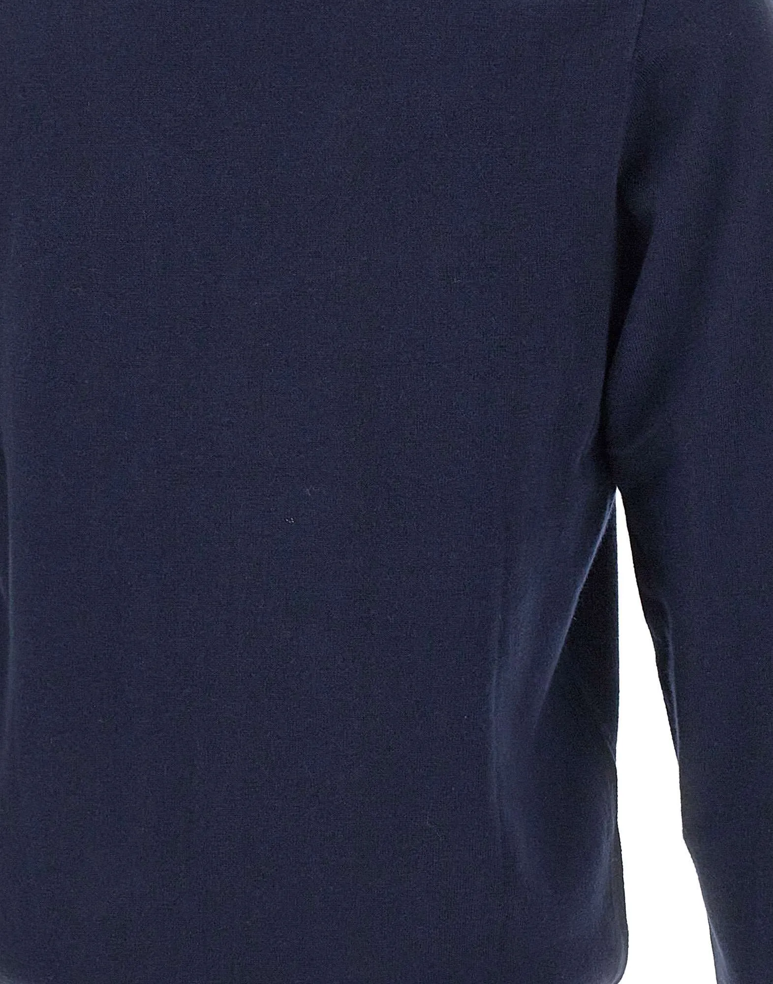 Men's Navy Blue V-Neck Cardigan