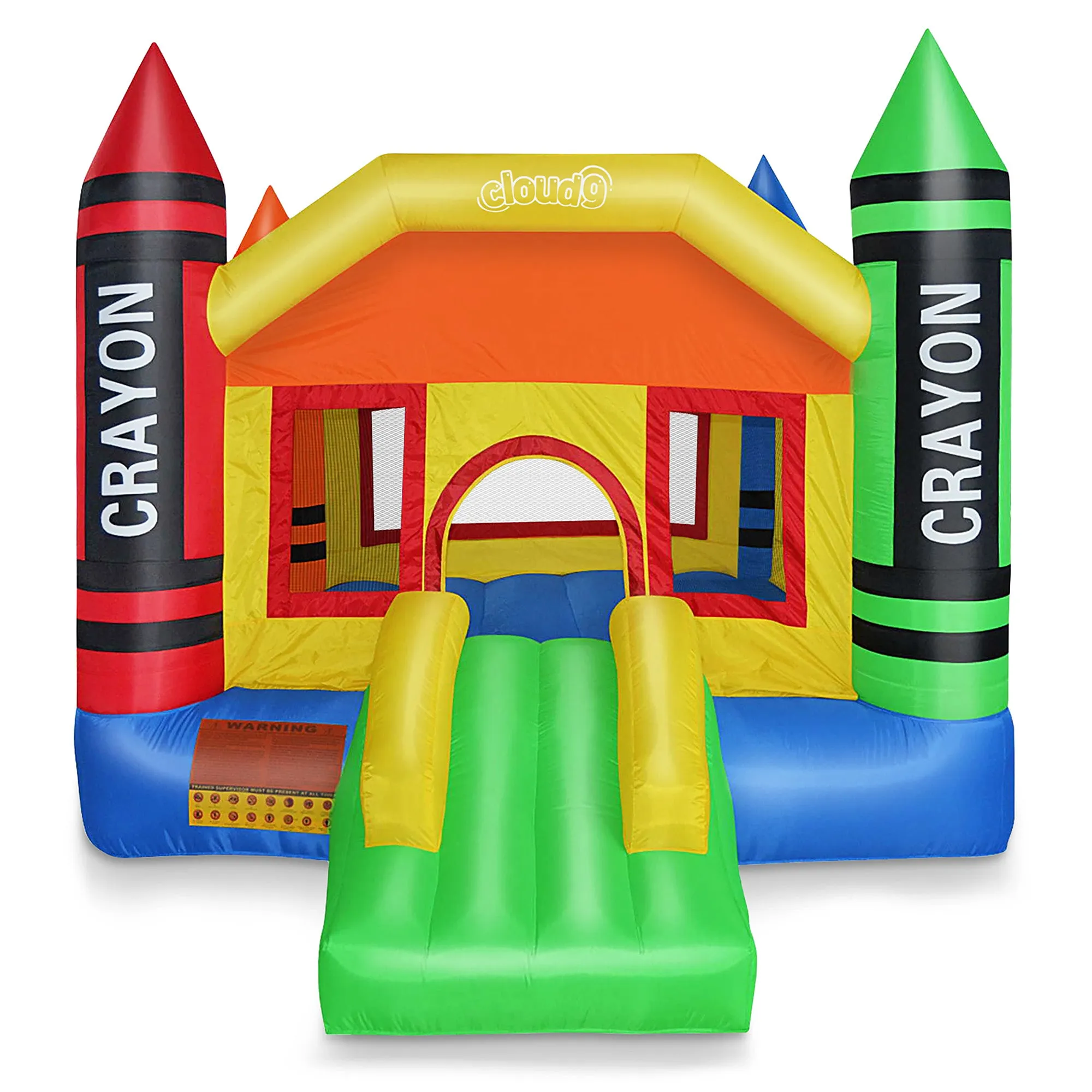 Mini-Crayon Bounce House  by Cloud 9