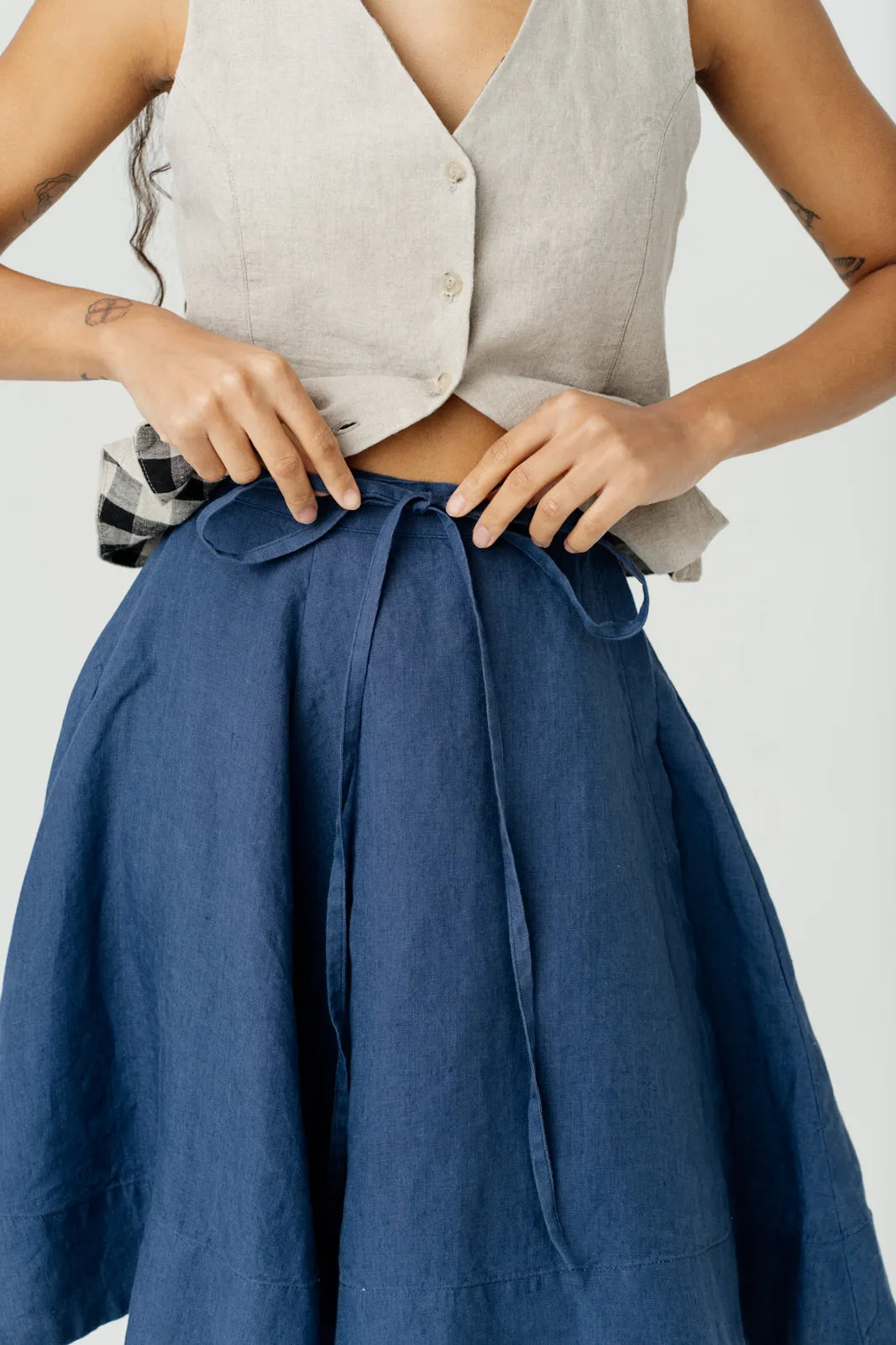 Mini Wrap Skirt