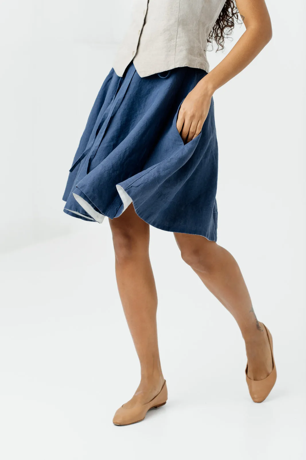 Mini Wrap Skirt