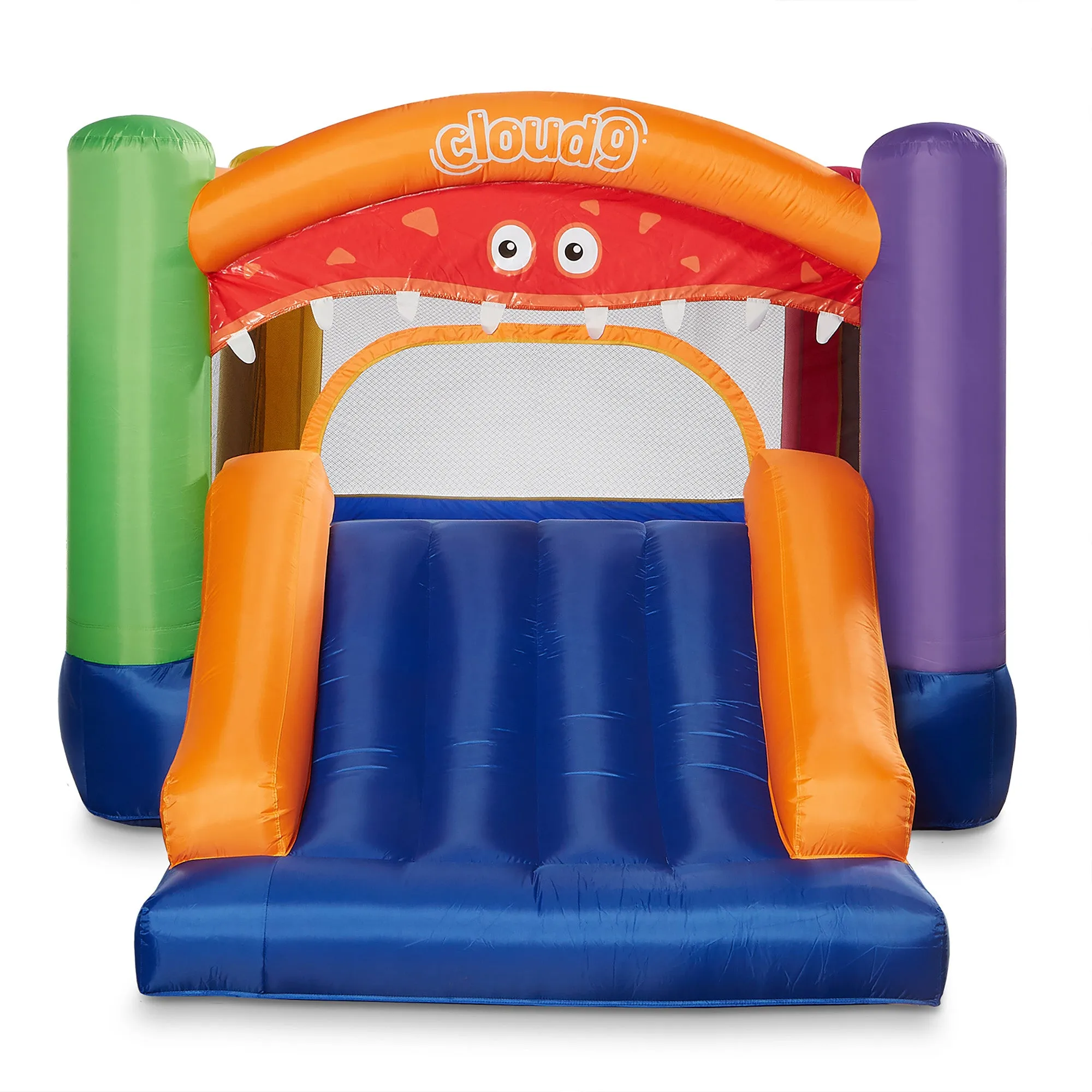 Monster Theme Bounce House with Slide and Blower by Cloud 9