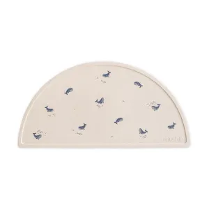 Mushie Silicone Place Mat (Whales)