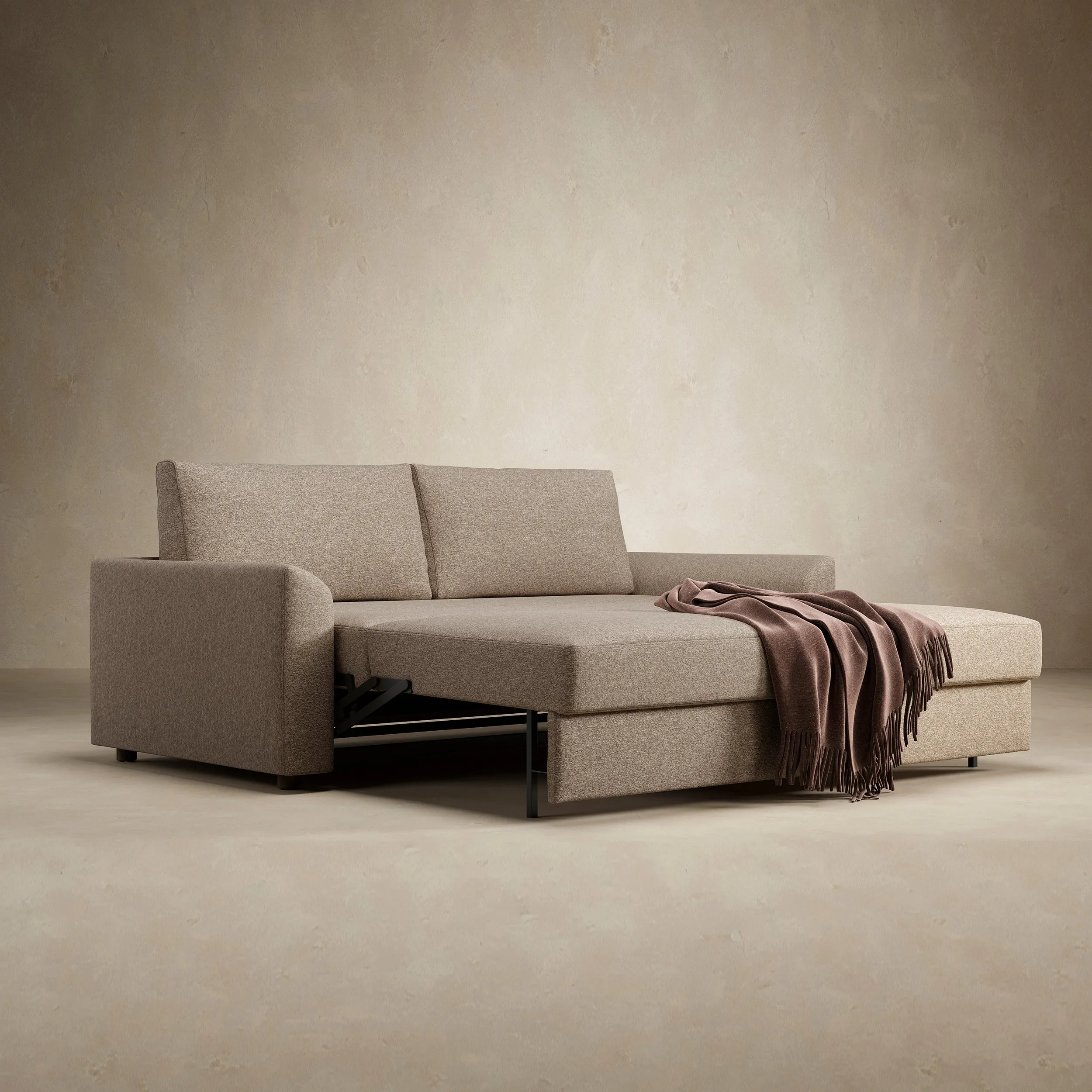 Neah Curved Arms Sofa Bed